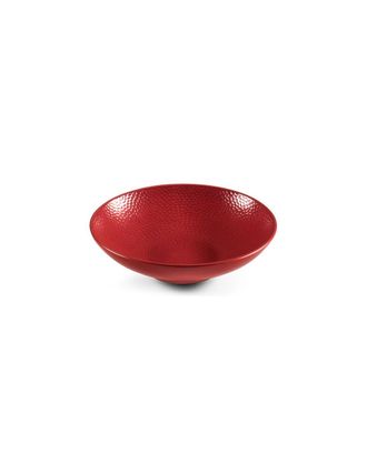 Medard De Noblat 6 Assiette &Agrave; Salade Et &Agrave; P&acirc;tes 19 Cm Rouge - Stone - Medard De Noblat
