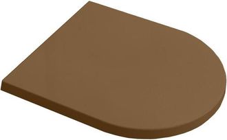 Royal Plaza Kolor Belbo closetzitting met deksel softclose tabak