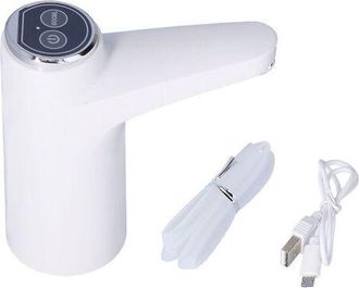 OEM Bomba De Agua El&eacute;ctrica Recargable Por Usb, Dispensador De Agua Inteligente Blanco Para Oficina Y Hogar