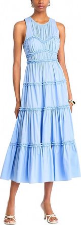 Cinq &agrave; Sept Womens Sirrina Dress In Baby Blue