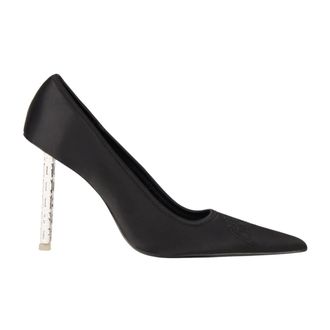 GCDS Gcds, Dames, Schoenen, Zwart, Maat: 41 EU Satijn