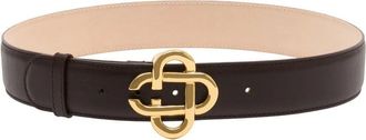 Casablanca Classic Belt - female - Casablanca - Belts - Brown - 80 CM - Accessories