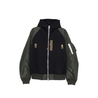 sacai Panelled Zip-fastening Jacket