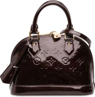 Louis Vuitton 2013 Monogram Vernis Alma BB satchel - Purple