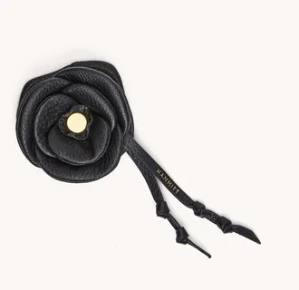 Hammitt Hammitt Vince Floral Charm Black Brushed Gold