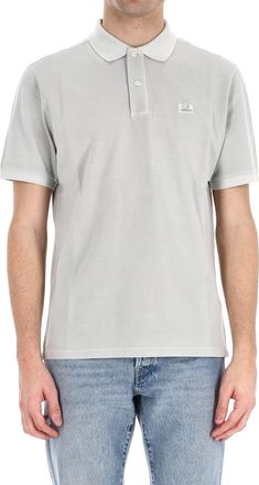 C.P. Company 24/1 Resist Dyed Cotton Piquet Polo