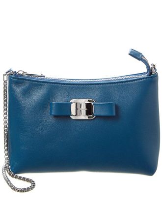 Ferragamo Leather Shoulder Bag