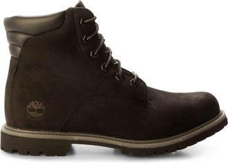 Timberland Womens Timberland 6 In Lace Waterproof Boots in Black