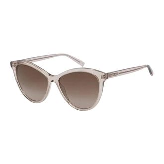 Saint Laurent Zonnebrillen - Dames - Accessoires - Beige - Maat: 57 MM