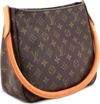Louis Vuitton Looping Handbag Monogram Canvas MM satchel - Bruin