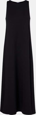 Max Mara Vestido midi Eremi de jersey en mezcla de algod&oacute;n