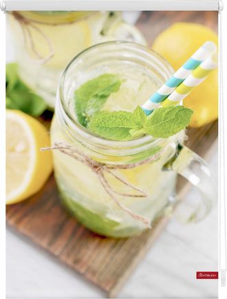 Lichtblick Original Seitenzugrollo »Klemmfix Motiv Limo« Lichtschutz ohne Bohren freihängend bedruckt