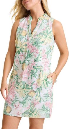 Tommy Bahama Orchid Oasis Linen Shift Dress
