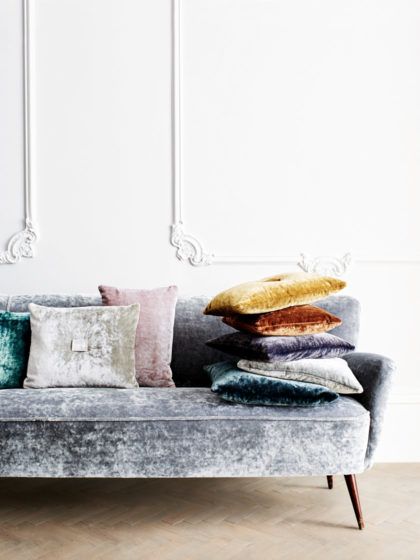 Monsieur terciopelo, para una decoración glamurosa