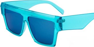 Generic Square Large Frame Men and For Women Sunglasses Outdoor Vacation Beach Decoration Sports Sunglasses (Color : C, Size : Medium) 2026