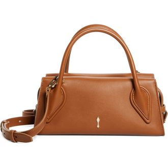 Christian Louboutin Mini Lambskin Baquette Bag in Cuoio at Nordstrom