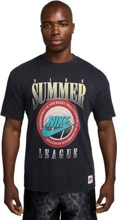 Nike Mens M90 Summer League T-Shirt - Multi/Black Size XXL