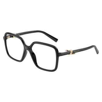 Tiffany & Co. Tf2295U Vierkant Optisch Montuur - Dames - Accessoires - Zwart - Maat: 55 MM Zijde