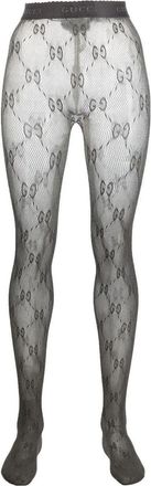Gucci (WMNS) Gucci Monogram Tights Grey 691619-3GAHR-1281