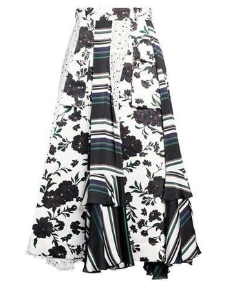 sacai PARTES DE ABAJO - Faldas midi en YOOX.COM