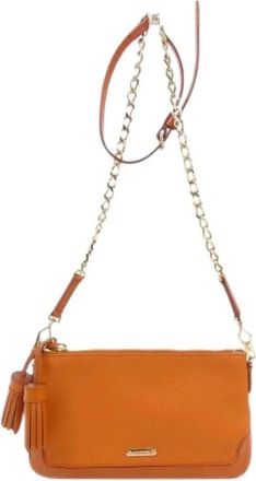 Burberry Pre-owned Cross Body Bags, female, Orange, Size: ONE SIZE Pre-owned Vintage Crossbody Bag