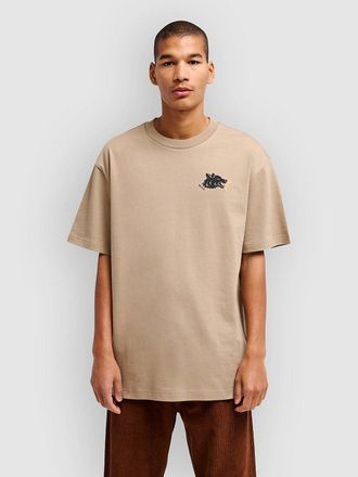 Rvca Steadfast T-Shirt braun