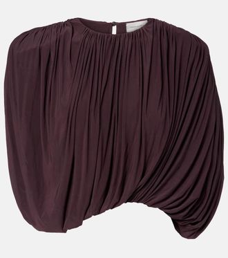Magda Butrym Asymmetric draped top