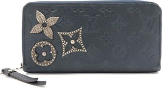Louis Vuitton Black Marine Monogram Empreinte Leather Long Wallet (Bi-Fold) (Pre-Owned)
