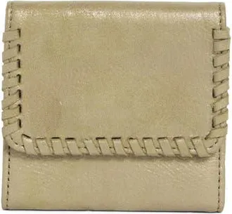 Hobo Foray Small Leather Wallet in Burnished Sage at Nordstrom Rack