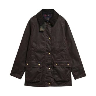 Barbour Dames, Jassen, Groen, Maat: 3XL Katoen