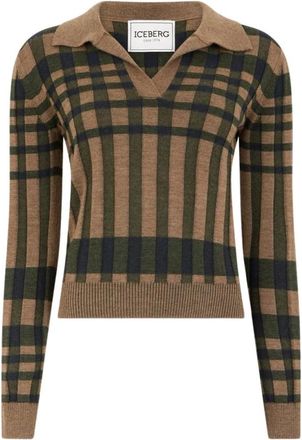Iceberg Maglione a Polo - - Knitwear - Donna - Multicolore - XS