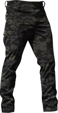 Generic Cargo Pants Men UK Clearance, Mens Tactical Combat Military Trousers, Outdoor Work Cargo Casual Pants Workwear Trousers with Multi-Pocket, Camouflage,