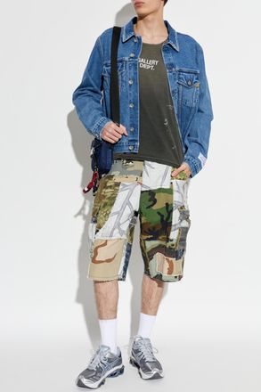 Gallery Dept. Sleeveless T-shirt With Logo, Mens, Grey