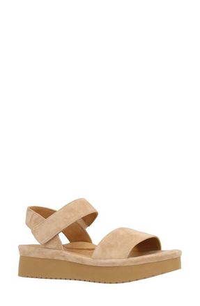 L'Amour Des Pieds Abrilla Platform Sandal in Beige at Nordstrom, Size 6.5
