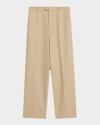 Bottega Veneta Men & apos;s Cotton Twill Straight-Leg Trousers