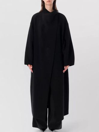 Frankie Shop wool oversized maxi funnel neck coat