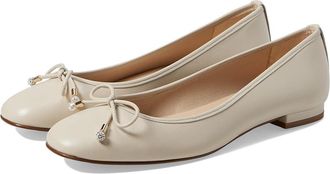 French Sole Marlena Womens Flat Shoes Beige : 7.5 M, Leather