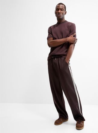 Fred Perry Mens Chocolate track pant