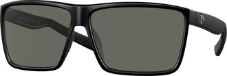 Costa 6S9018 Rincon Polarized 901841 Mens Sunglasses Black Size 63
