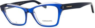 Ferragamo Unisex 53Mm Optical Frames