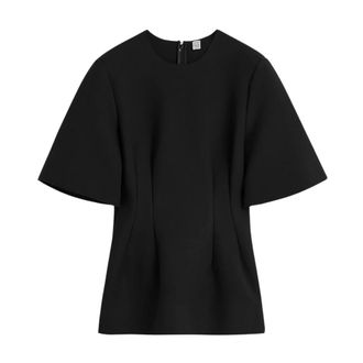 Toteme Mujer, Camisetas, Negro, Talla: S