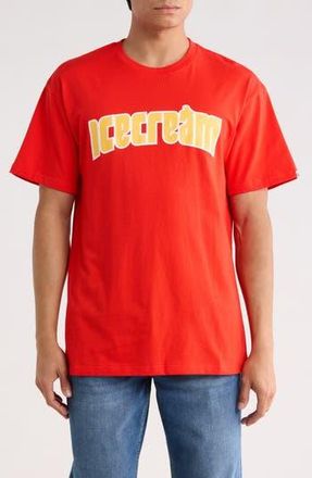 Icecream Vanilla Graphic T-Shirt in Fiery Red at Nordstrom Rack, Size Xxx-Large