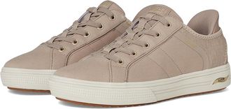 Skechers Arch Fit Arcade Womens Shoes Taupe : 3.5 B - Medium