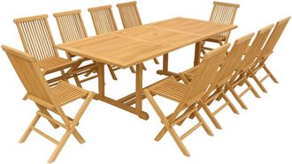 Concept Usine Mesa rectangular + 10 sillas