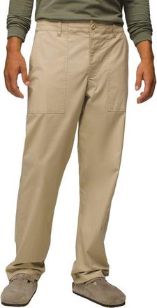 Prana Palisades Cotton Blend Ripstop Field Pants in Sandstone at Nordstrom, Size 34 X 32