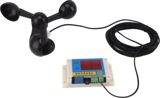 OEM Anem&oacute;metro De Gr&uacute;a Torre De 3 Palas, Alta Precisi&oacute;n, De 2 A 12 Niveles, Usb 5v, Alarma De Velocidad Del Viento Para Uso En Exteriores