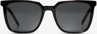 Saint Laurent Quadratische Acetat-Sonnenbrille SL M146