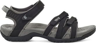 Teva Premium Leren Wandel Sandaal - Dames - Sandalen - Zwart - 36 EU - Leer - Schoenen