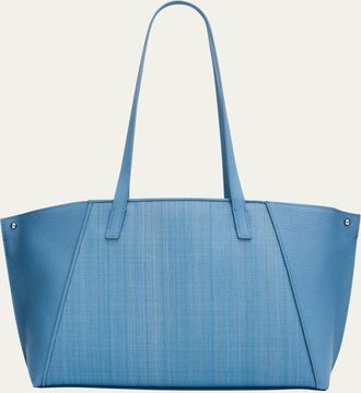 Akris Ai Horsehair & Leather Tote Bag