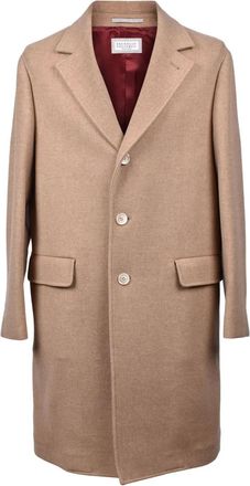 Brunello Cucinelli Cappotto con tre bottoni - Toni neutri